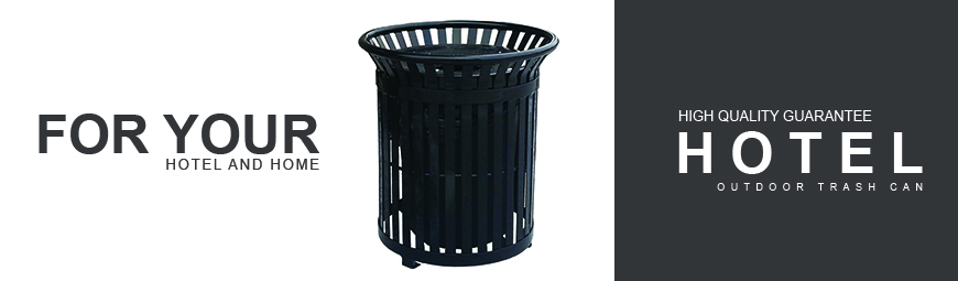 Outdoor Trash Can