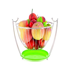 round fruit tray