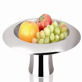 round strip fruit tray