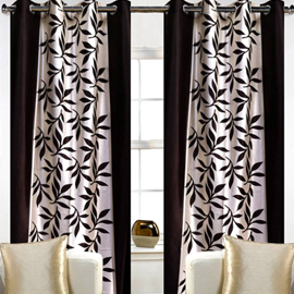 flower curtains